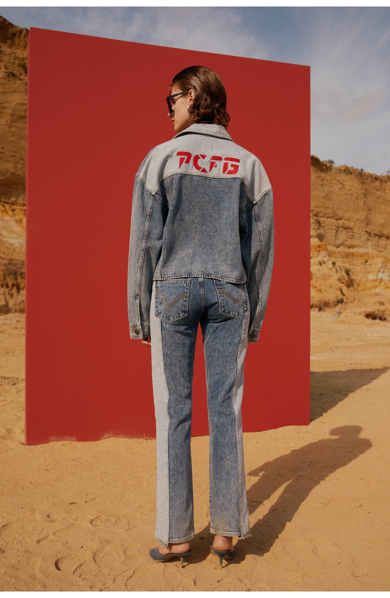 PCFG Free Heaven Inside Out Blue Jeans, Alternate, color, Blue