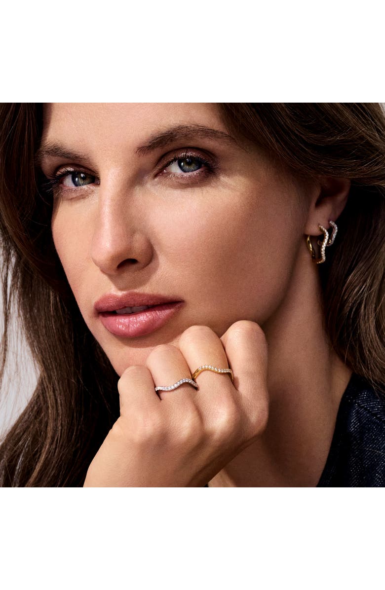 Sif Jakobs Jewellery Ring Ellera Waves, Alternate, color, 18K Gold Plated