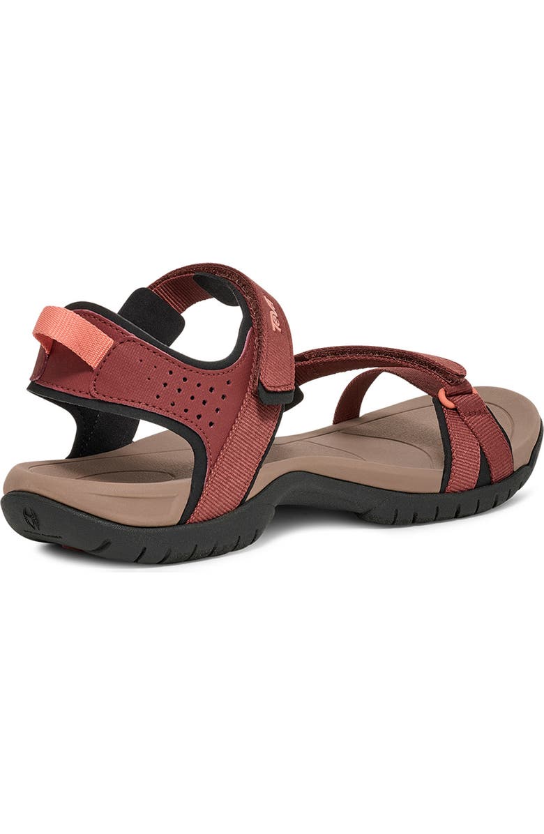 Teva Verra Sandal, Alternate, color, Mahogany / Blooming Dahlia