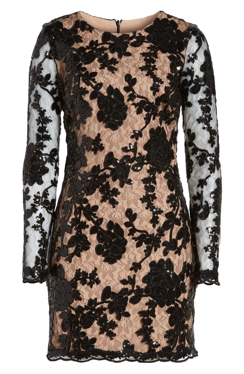 Dress the Population Grace A-Line Dress, Alternate, color, 