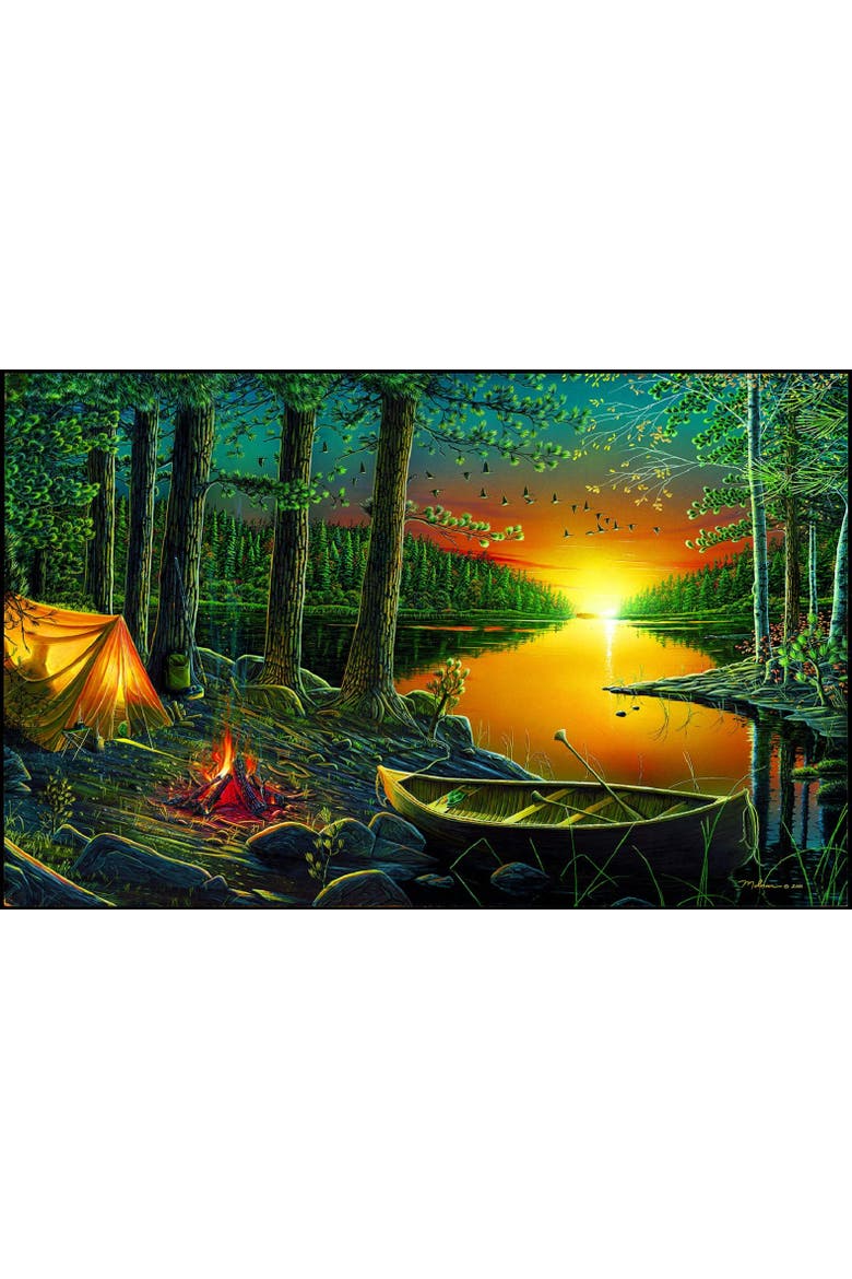 Evening by the Lake 550 piece Jigsaw Puzzle for Adults, Alternate, color, Multicolor