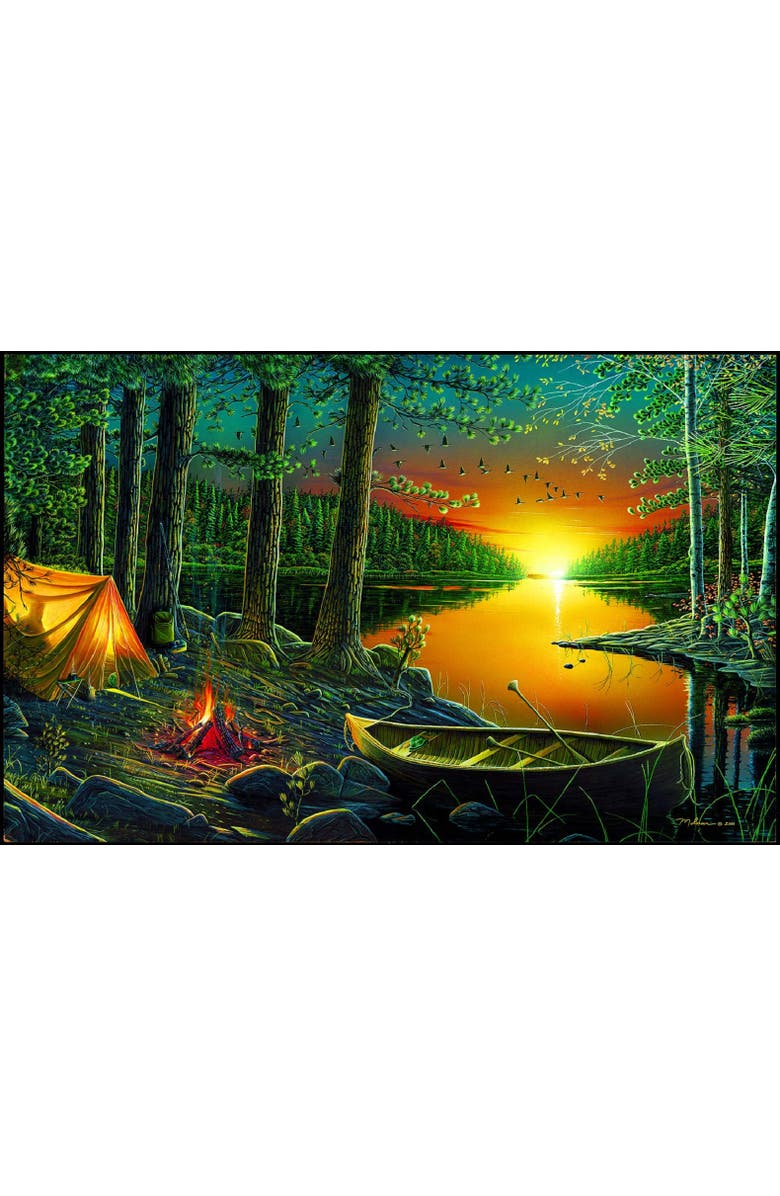 Sunsout Evening by the Lake 550 piece Jigsaw Puzzle for Adults, Alternate, color, Multicolor