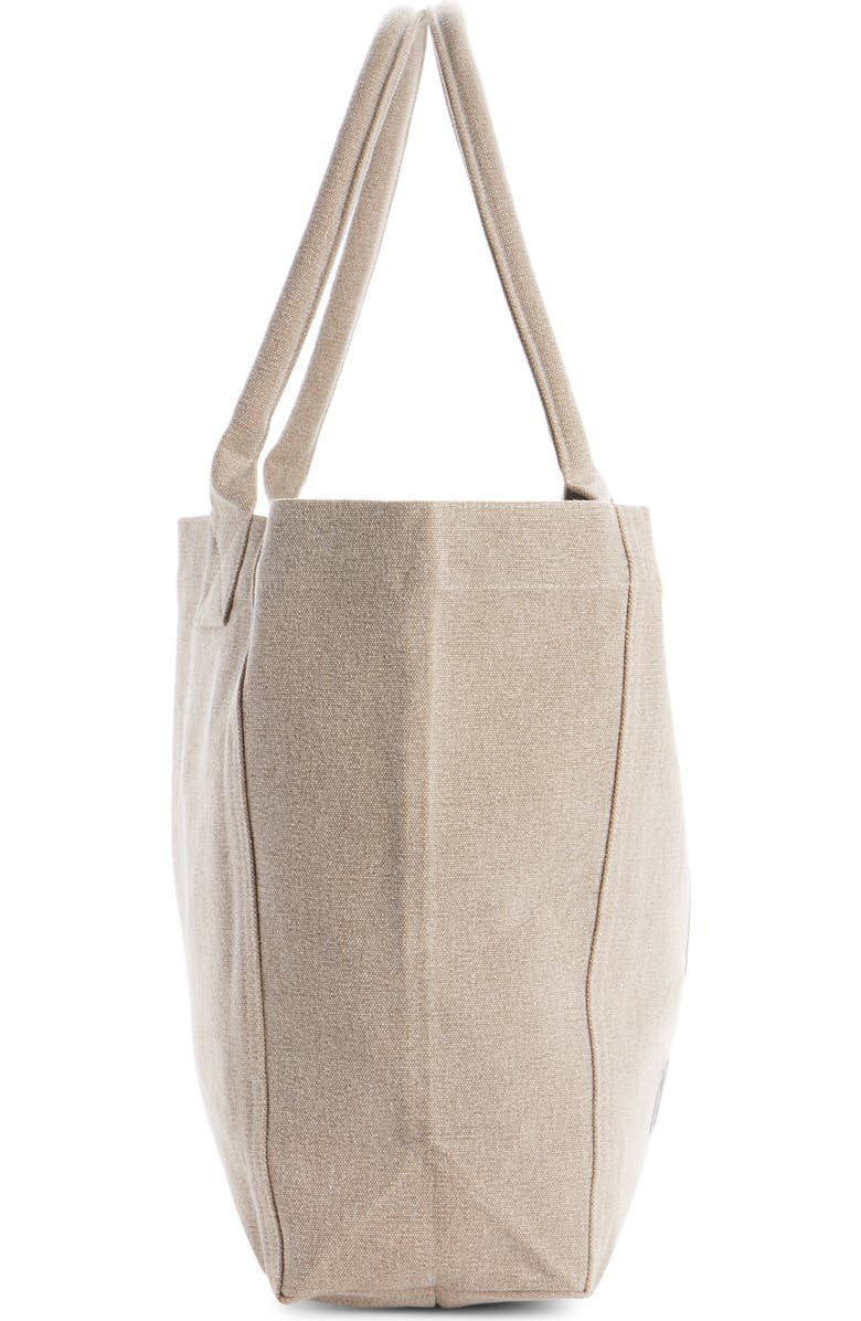 Isabel Marant Small Yenky Canvas Tote, Alternate, color, Beige/ Anthracite