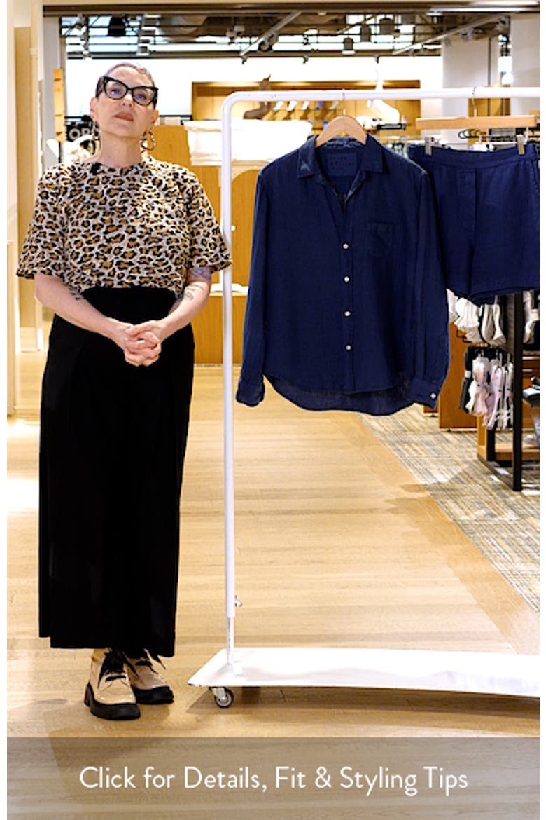 Getaway Linen Button-Up Shirt & Shorts Set video