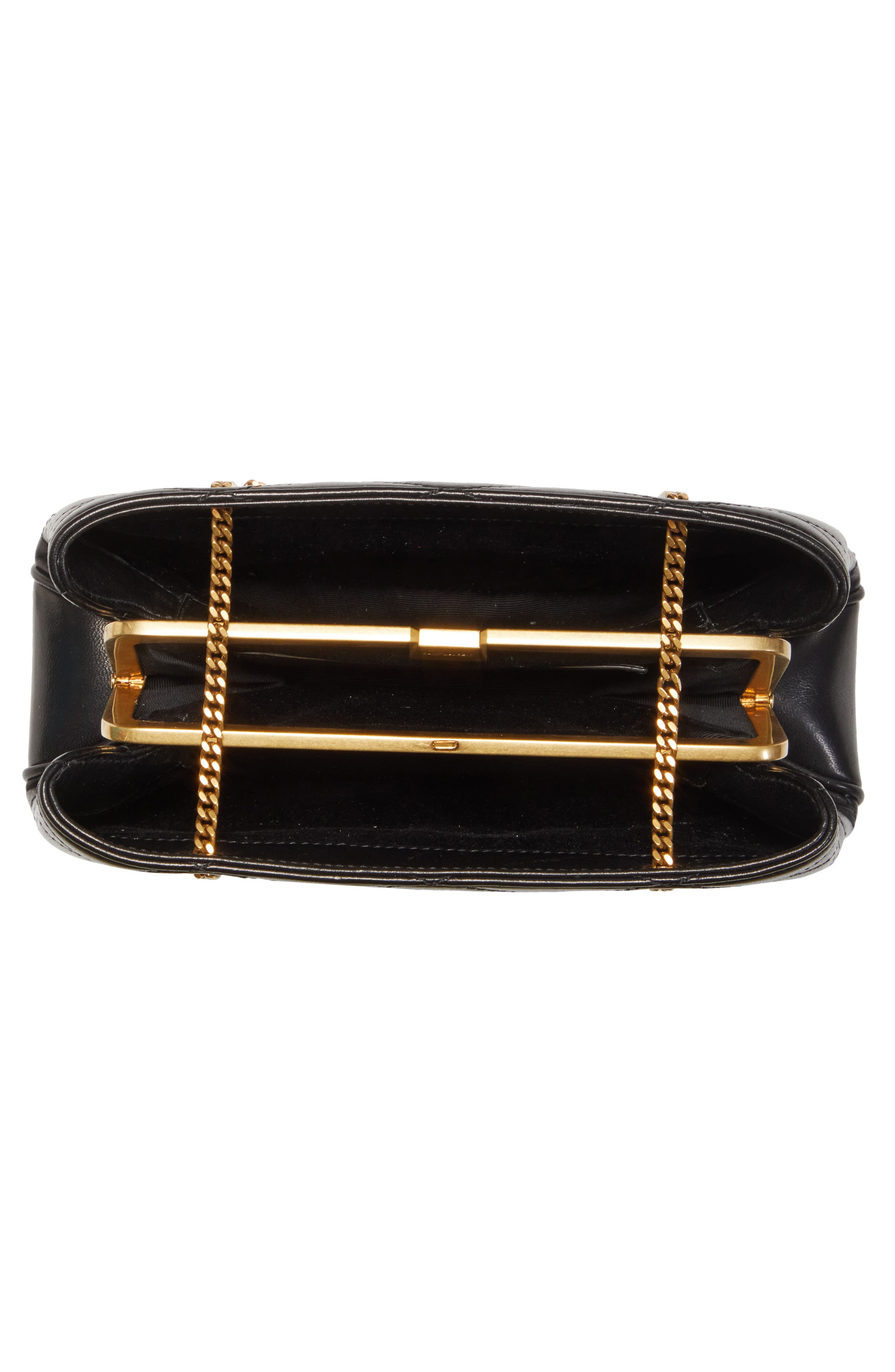 Saint Laurent Medium Melody Quilted Lambskin Bag, Alternate, color, 