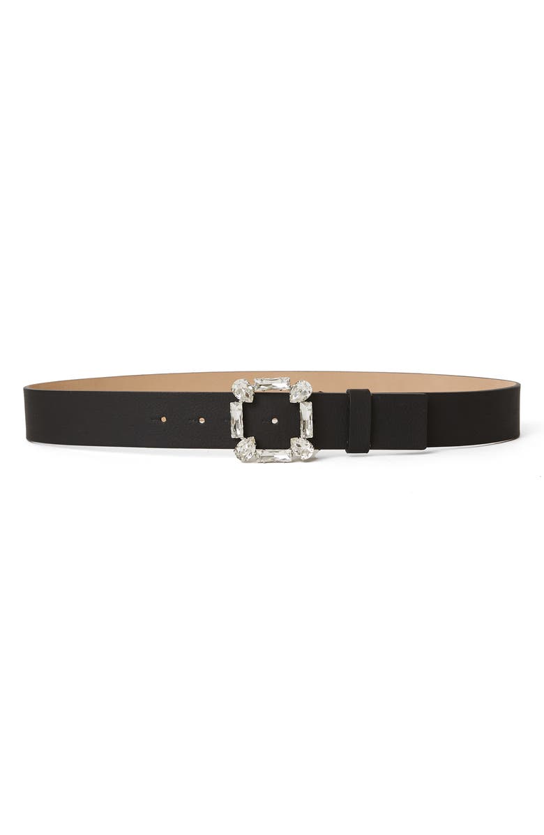 B-Low the Belt Esma Rhinestone Buckle Belt, Main, color, 