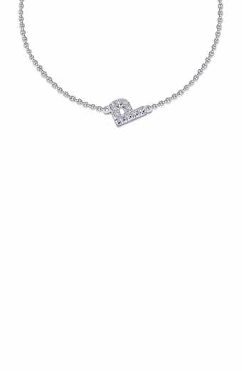 Lafonn Simulated Diamond Pavé Initial Bracelet