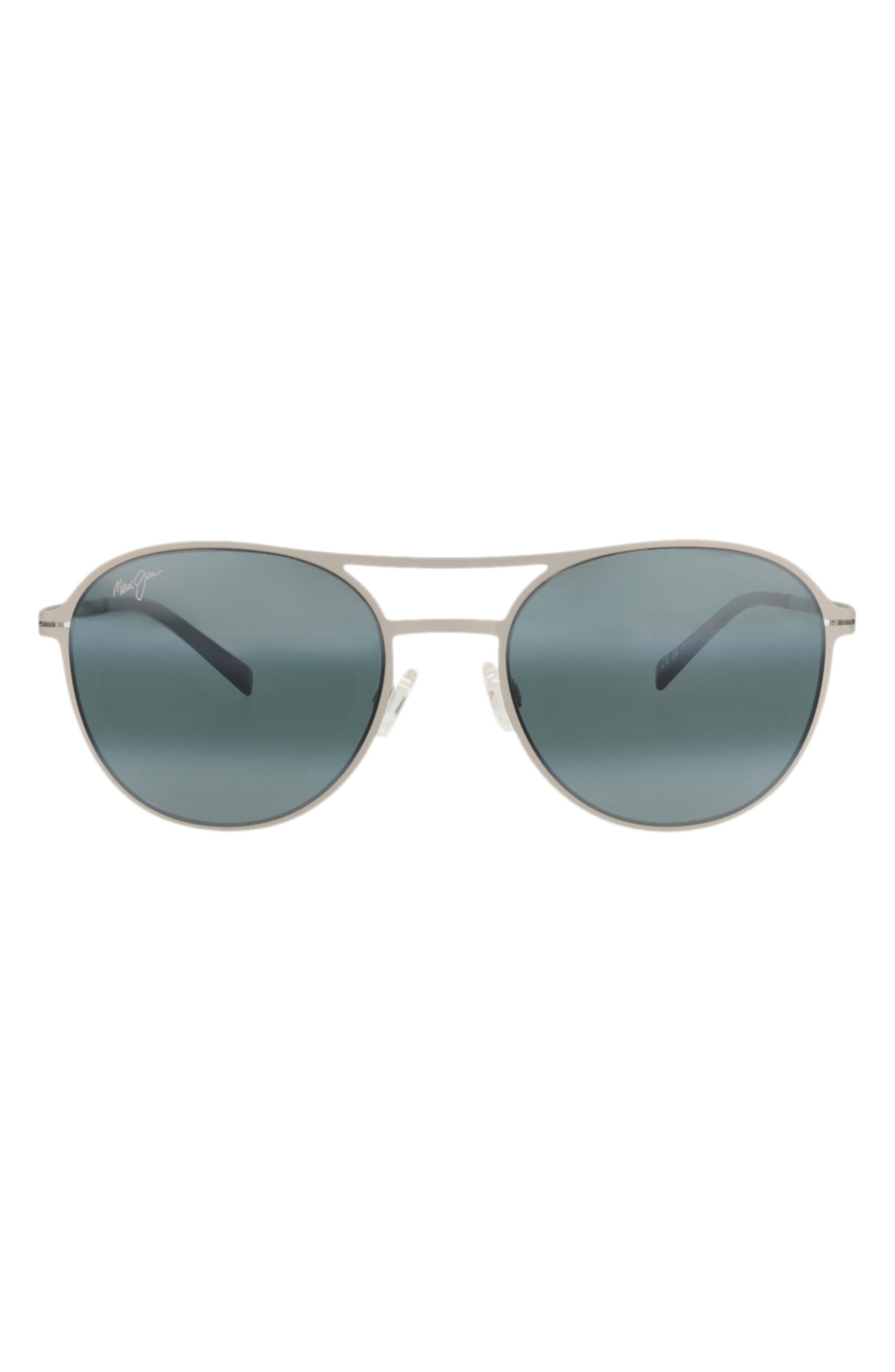 53mm Polarized Bi-Gradient Aviator Sunglasses