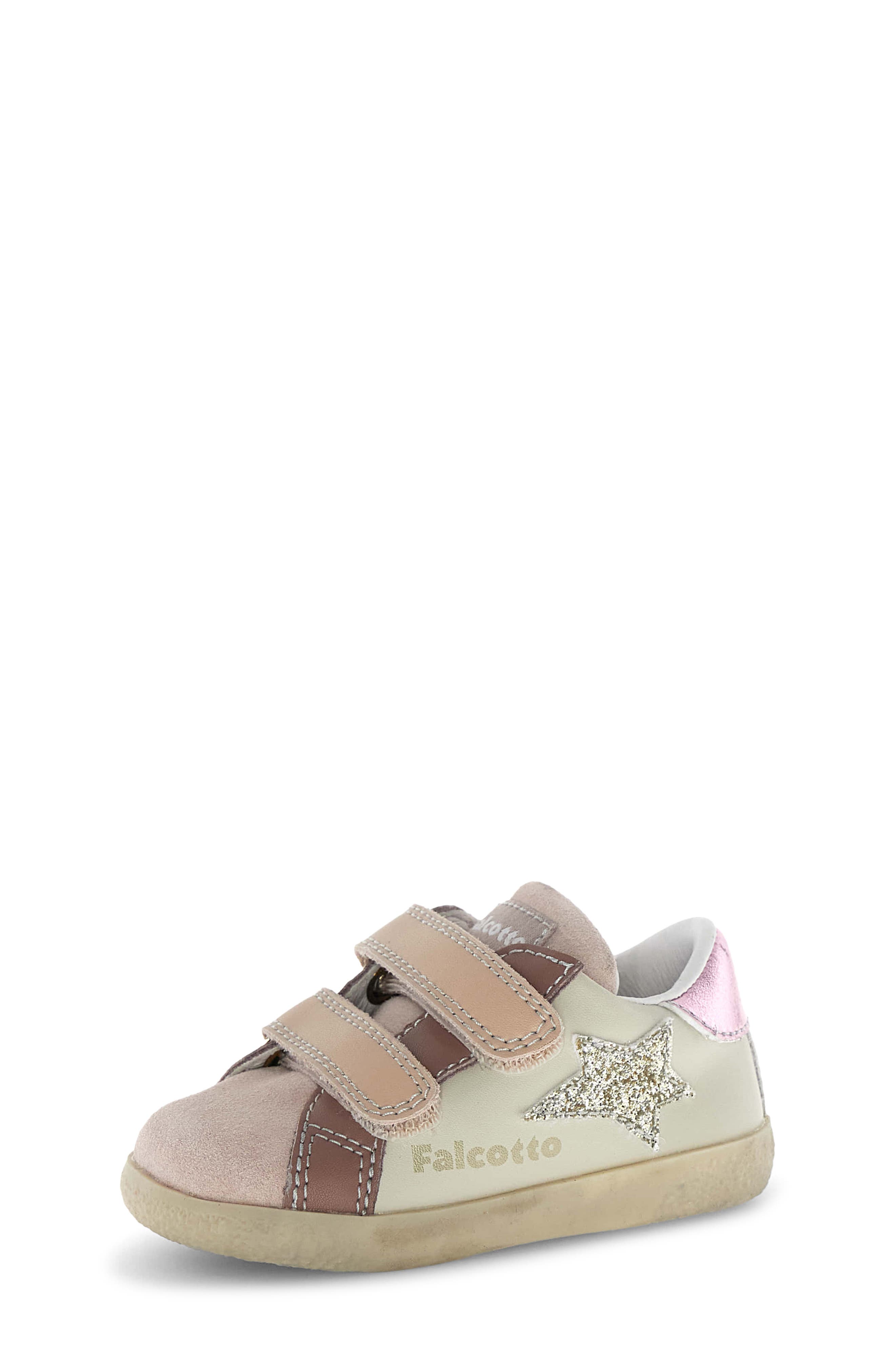 Kids' Falcotto Alnoite 2 Leather Sneaker, Main, color, LIGHT/ PASTEL PINK