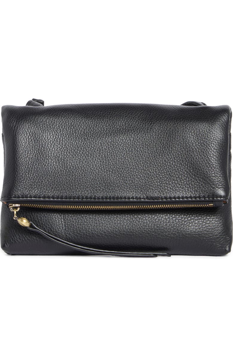 HOBO Grant Small Crossbody Bag, Main, color, Black