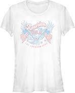 Lost Gods Juniors Lost Gods America 76 Let Freedom Ring T Shirt