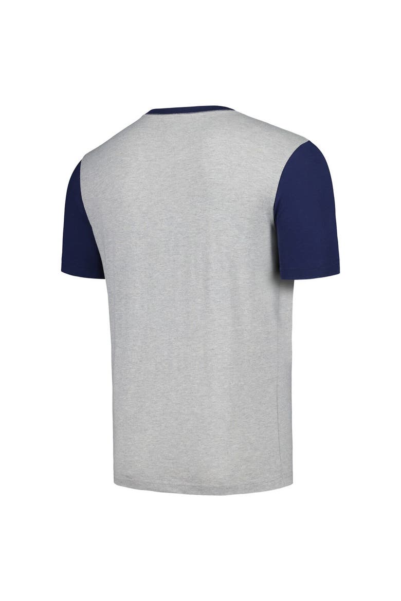 Men's G-III Sports by Carl Banks Gray Dallas Cowboys Black Label T-Shirt, Alternate, color, Heather Gray