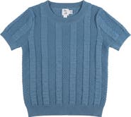 Mr. Mr. Textured Column Knit Pullover Sweater
