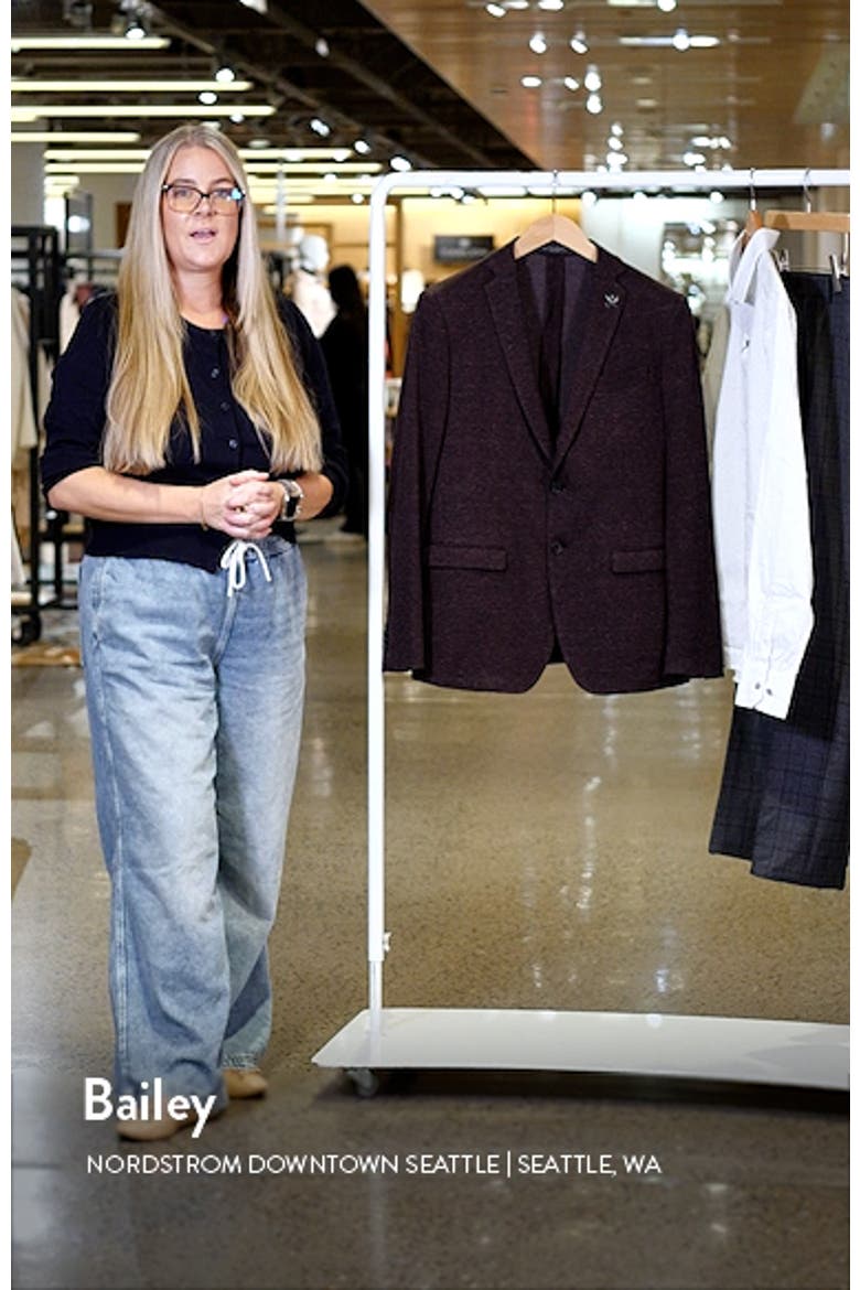 Check Unlined Sport Coat video