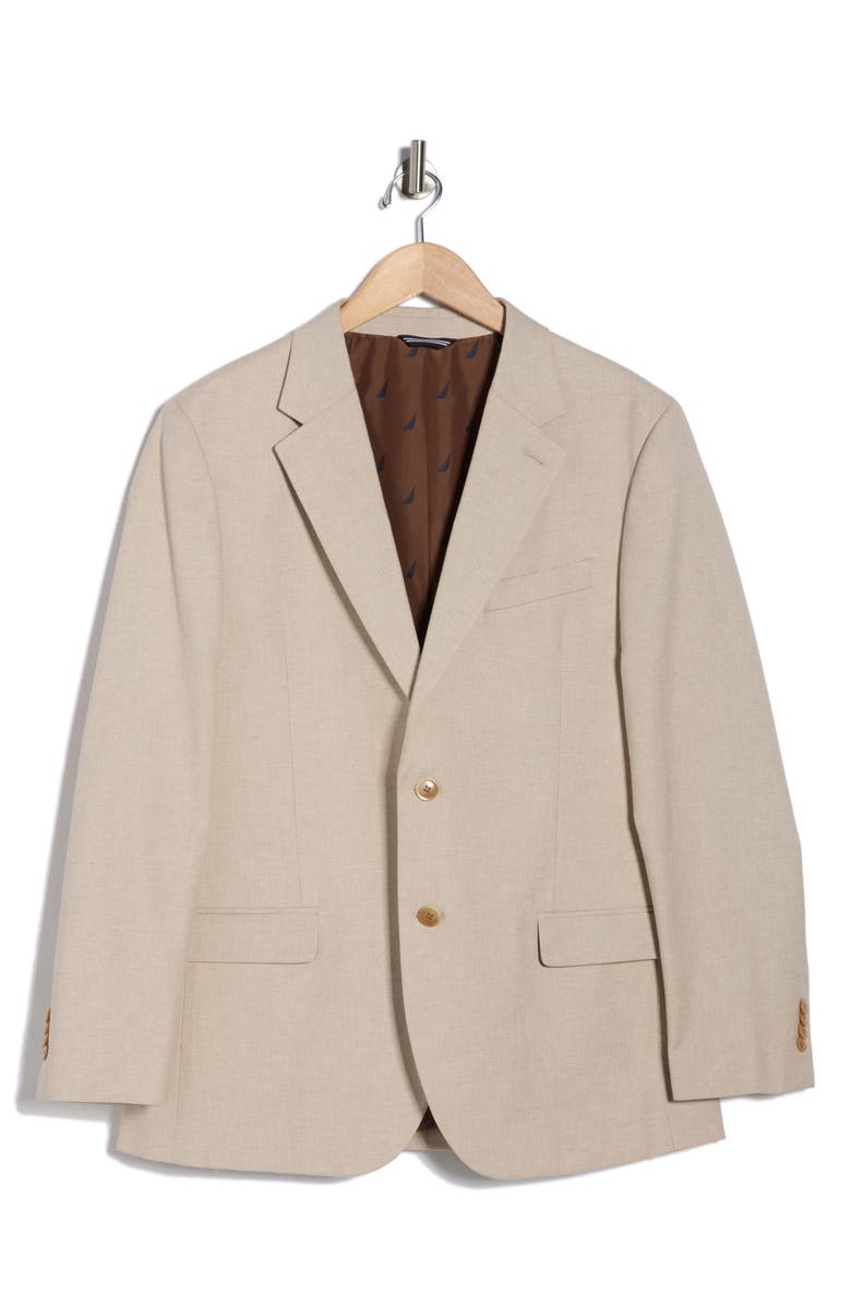 Nautica Sport Coat, Alternate, color, Tan
