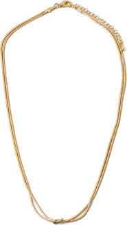 Erin McDermott Jewelry Double-Strand Love Knot Necklace