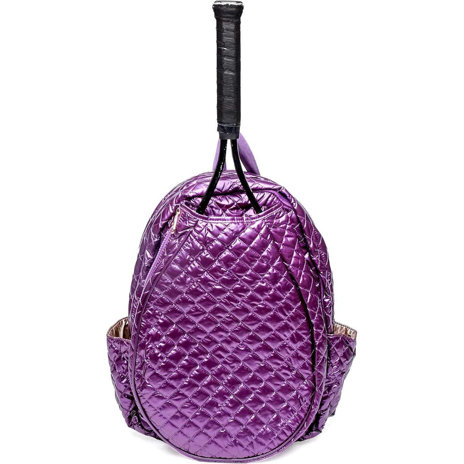 Glove It Padded Womens Tennis Backpack, Main, color, Purple