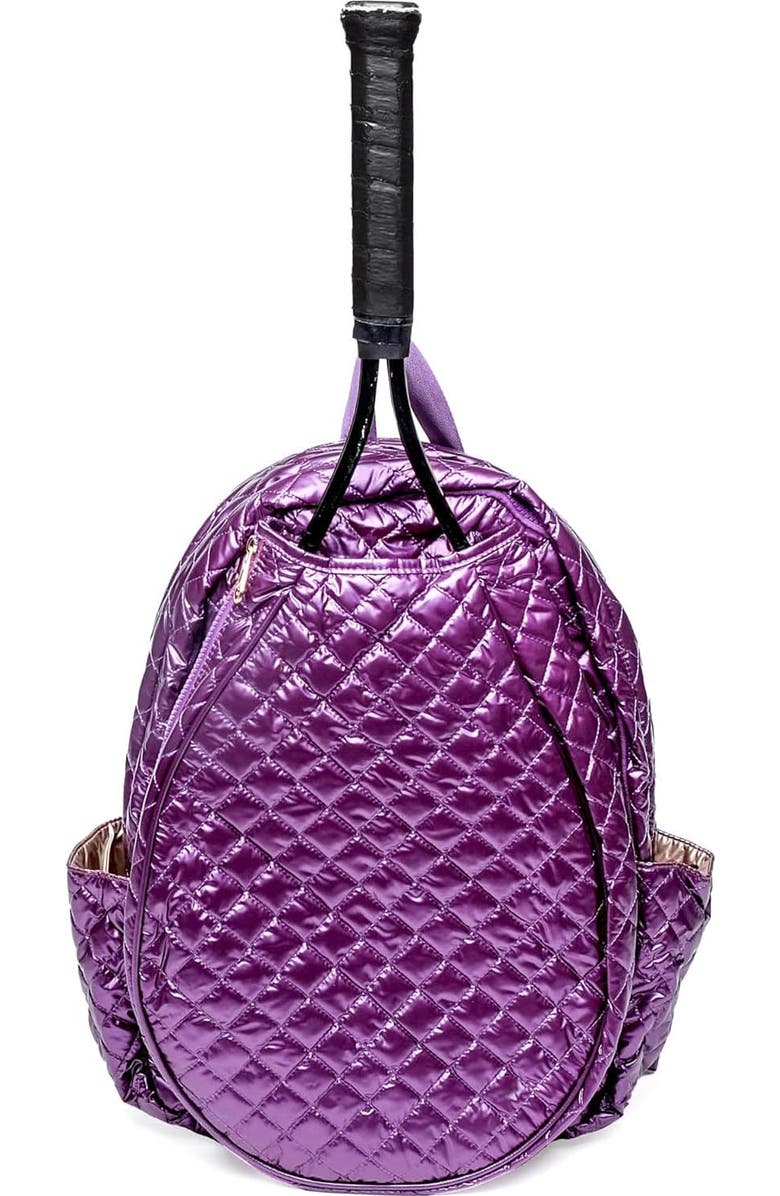 Glove It Padded Womens Tennis Backpack, Main, color, Purple