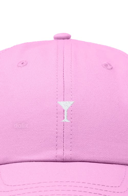 Dalix Lil Martini Dad Cap In Pink