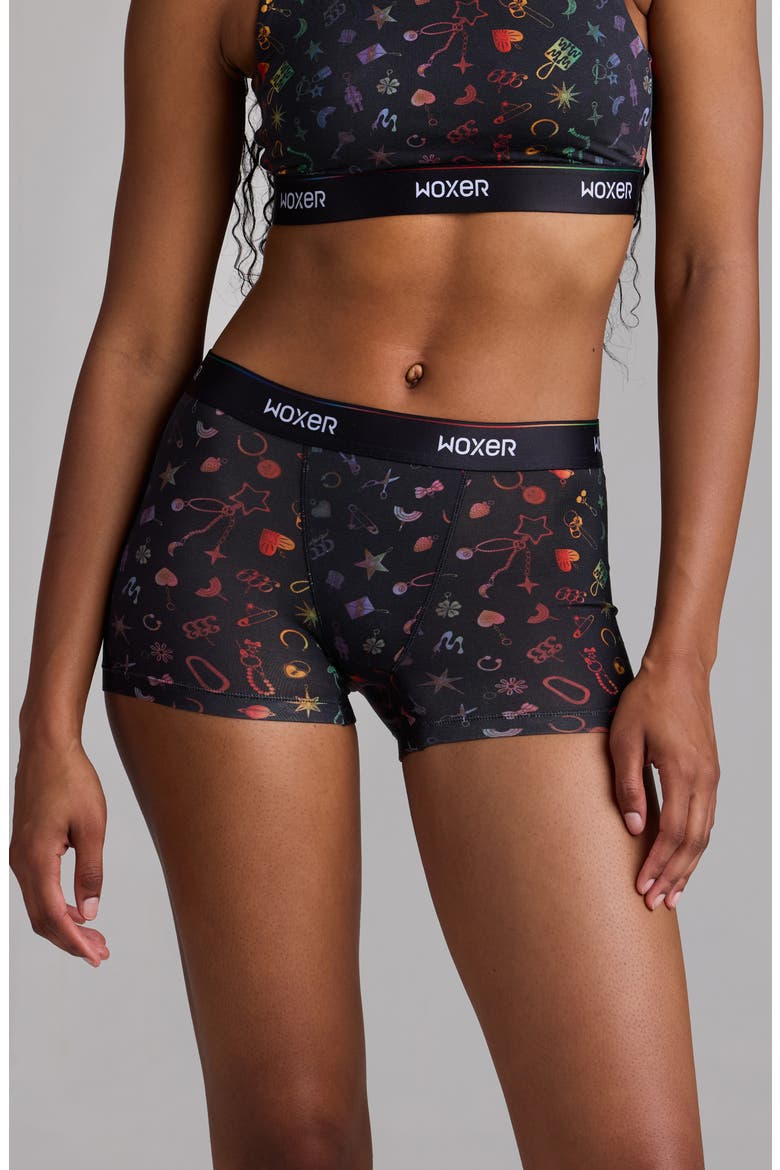 Star Ultrasoft 3-Inch Boxer Briefs, Alternate, color, LUCKY CHARMS