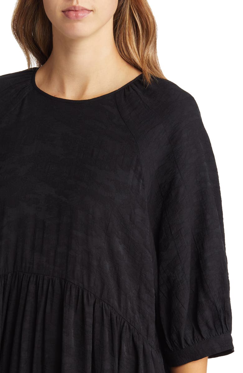 Nordstrom Elbow Sleeve Midi Dress, Alternate, color,