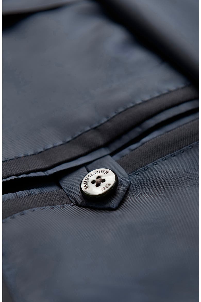Navy Wool Blazer, Alternate, color, NAVY