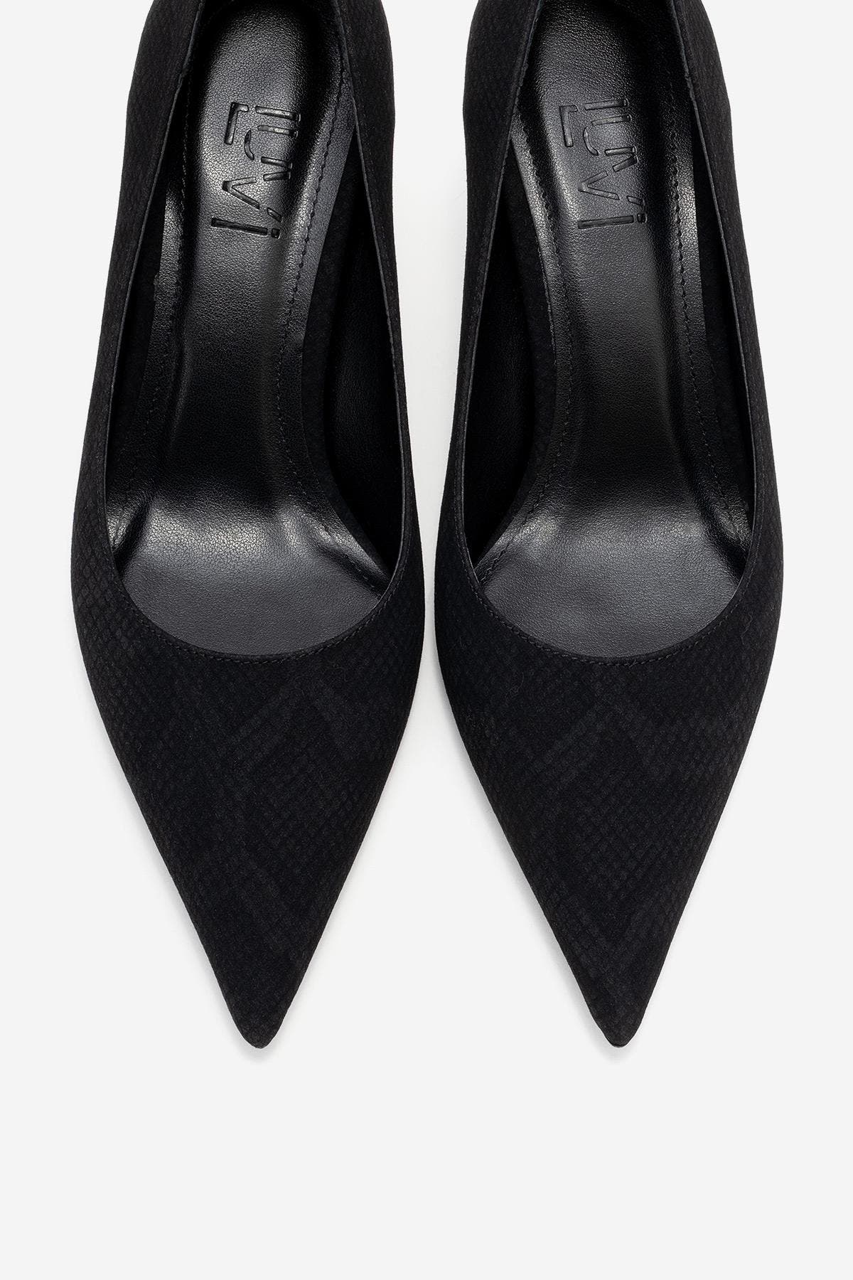 Prologue Shoes Marcus Pointed Toe Pump, Alternate, color, Black Pattern