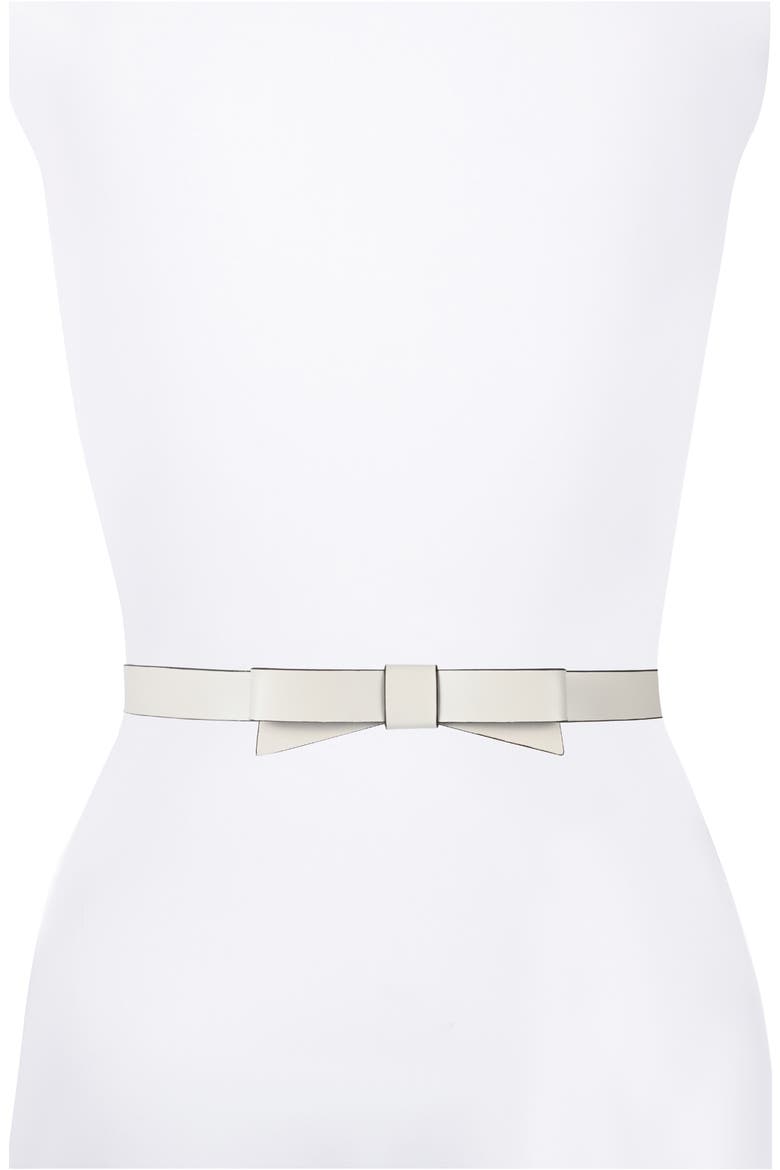 bow belt, Main, color, LIGHT CREAM