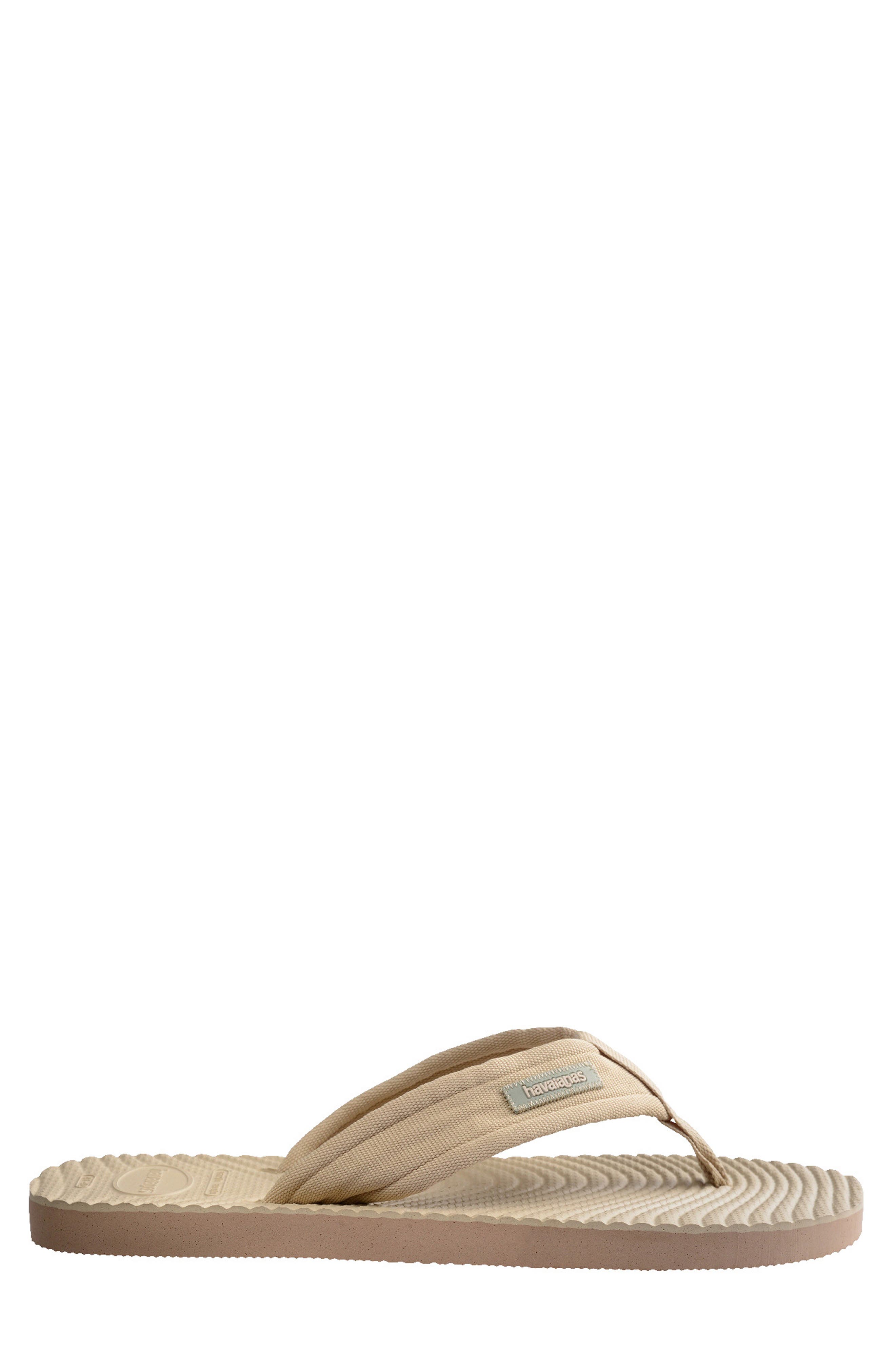 Surfer Coast Flip Flop, Alternate, color, ROSE GOLD/ SAND
