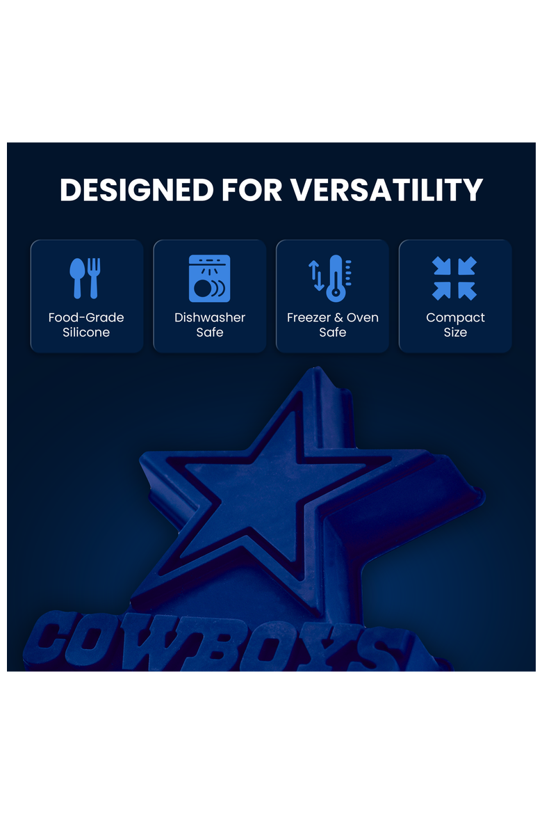 Dallas Cowboys Cake Pan, Alternate, color, Blue