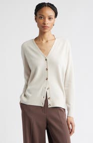 Nordstrom Cashmere V-Neck Cardigan