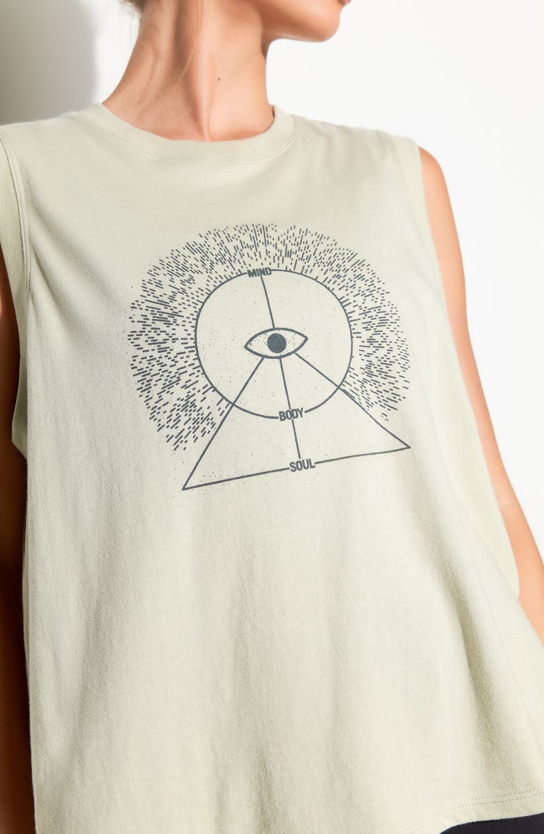 Spiritual Gangster Mind, Body & Bowery Cotton Tank, Alternate, color,