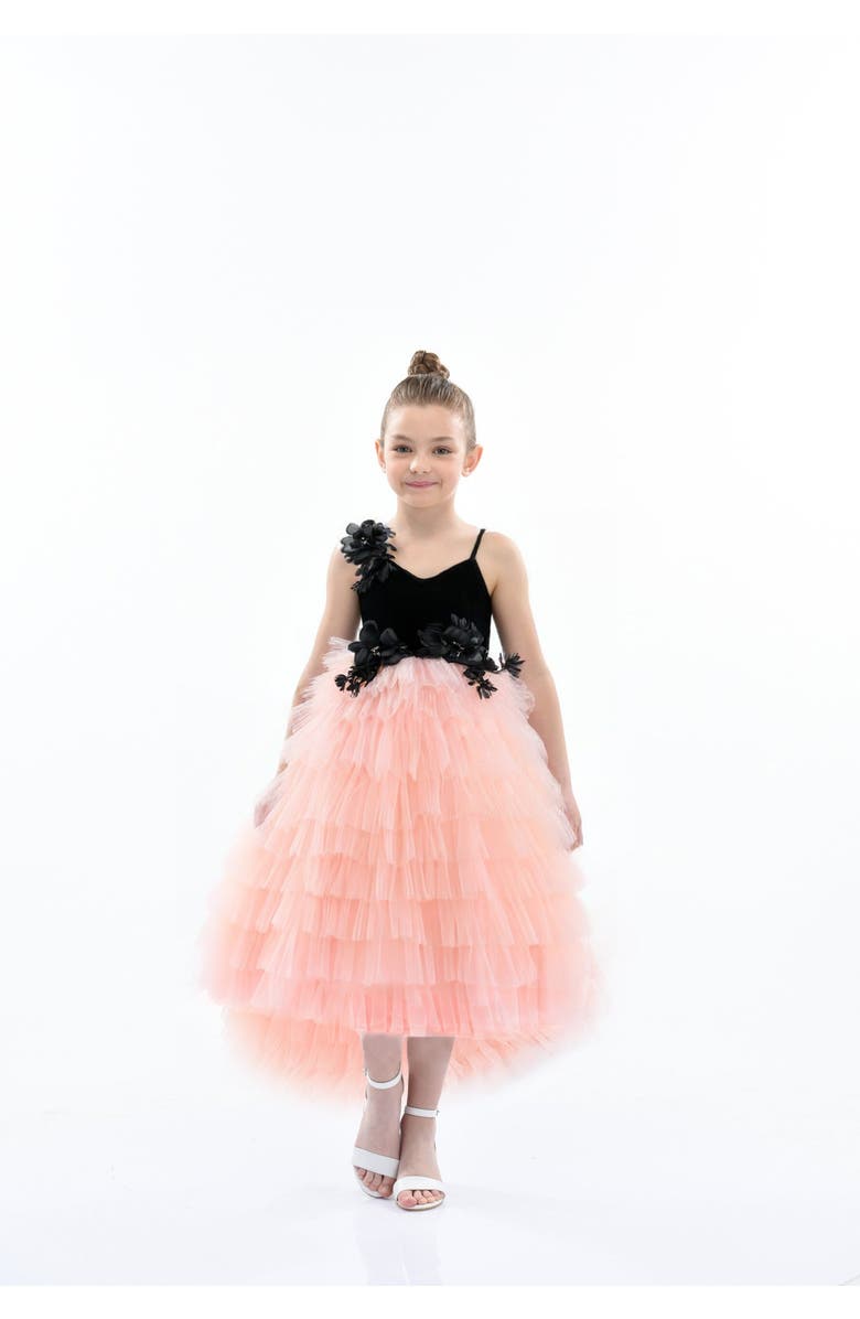 Tulleen Reverie Gown, Alternate, color, Blush