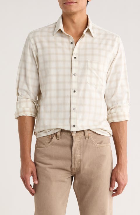 Ambury Park Long Sleeve Sports Fit Button-Up Shirt