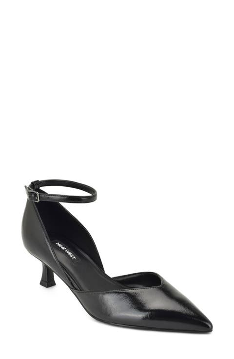 Kory Faux Leather Pointed Toe Pump