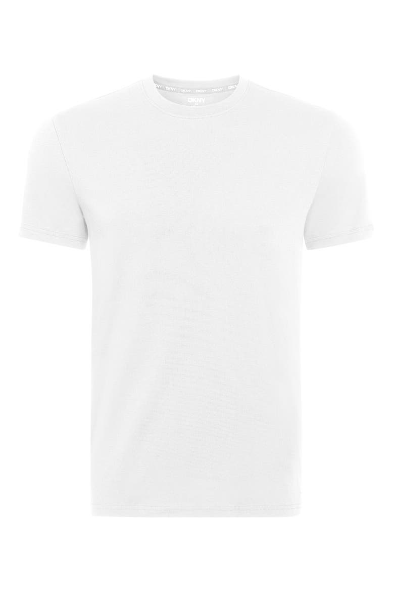 3-Pack Stretch Cotton Crewneck T-Shirts, Alternate, color, BLACK/BRIGHTWHITE/GREYHEATHER