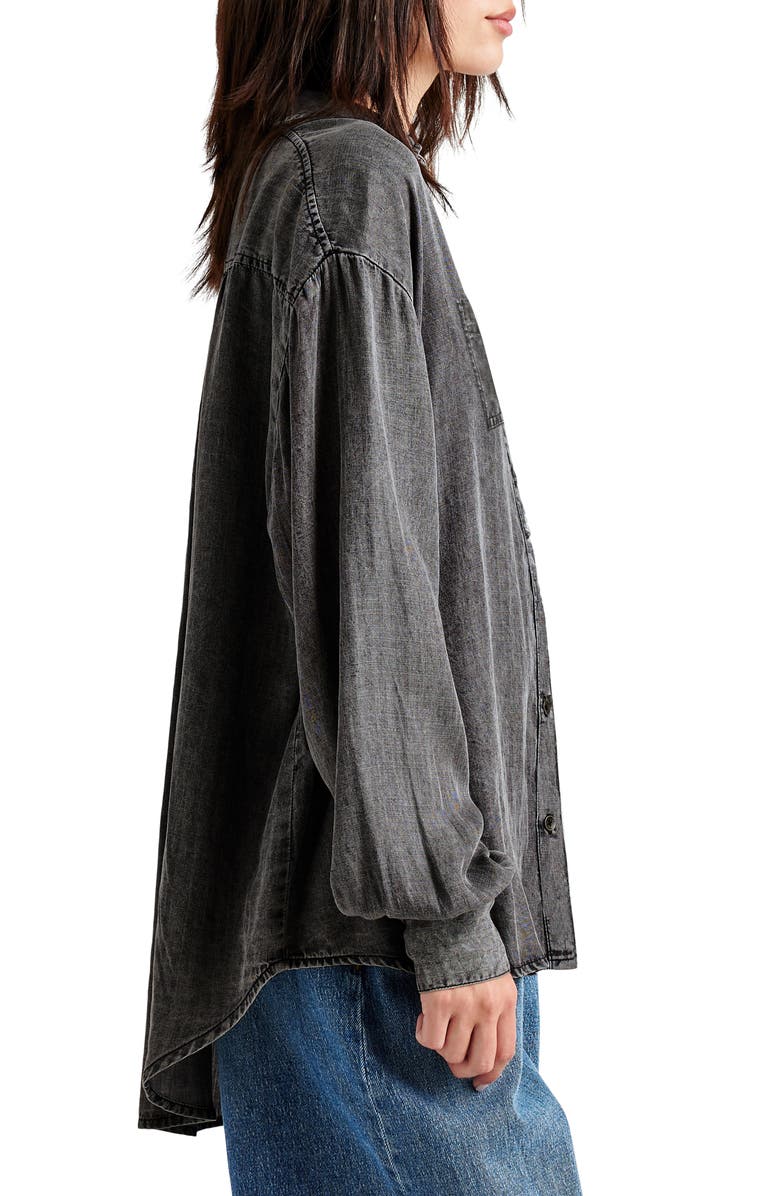 Splendid Macie Denim Button-Up Shirt, Alternate, color, 