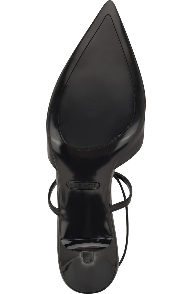 Nine West Idorna Ankle Strap Pump, Alternate, color, Black