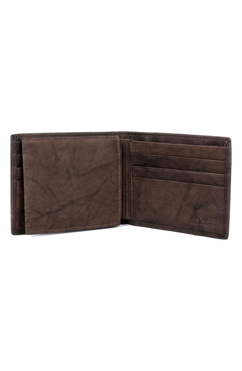 BUXTON Credit Card RFID Leather Billfold Wallet, Alternate, color, Tan