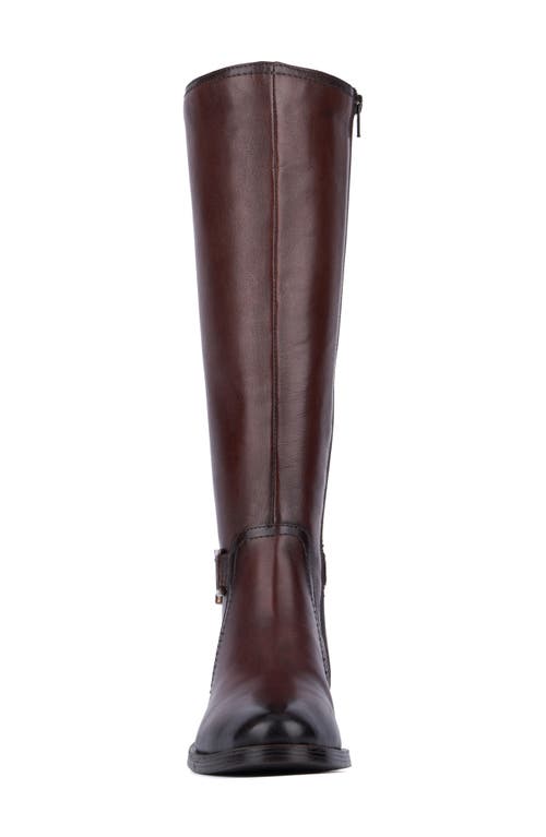 Vintage Foundry Hortense Knee High Boot In Brown