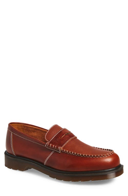 Dr. Martens Penton Penny Loafer In Blue