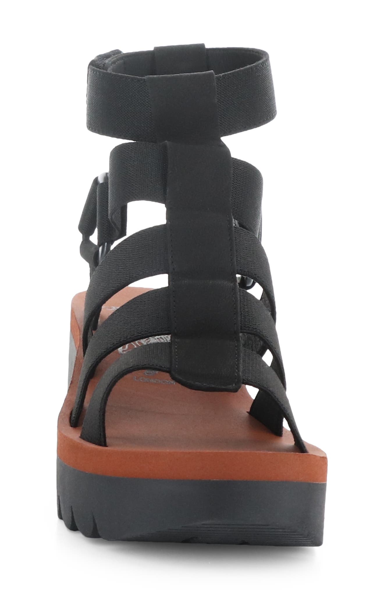 Fly London Yufi Platform Wedge Sandal, Alternate, color, 