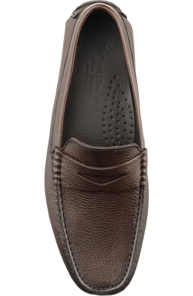 TO BOOT NEW YORK Admiral Penny Loafer, Alternate, color, Dark Brown
