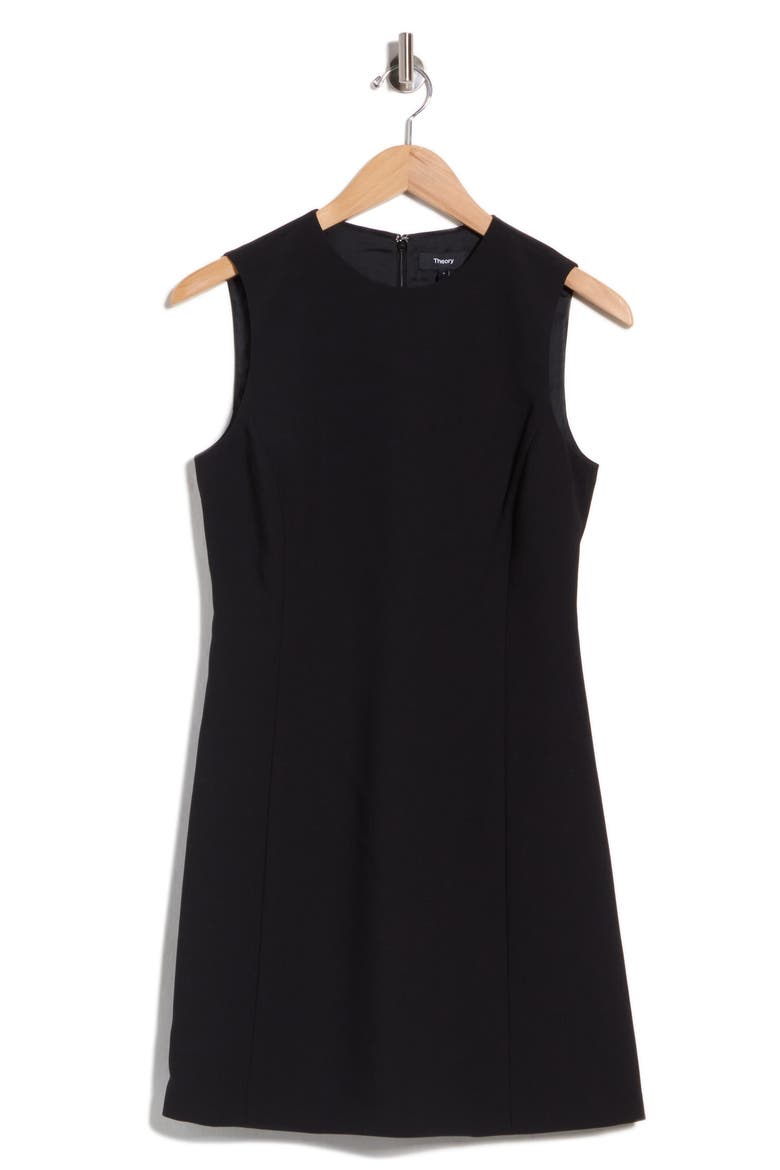 Easy Flare Dress, Alternate, color, BLACK