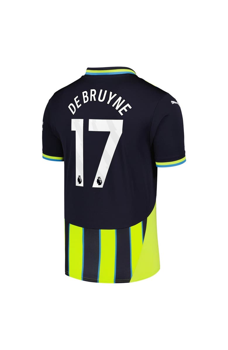 PUMA Men's Puma Kevin De Bruyne Navy Manchester City 2024/25 Away Replica Player Jersey, Alternate, color, 