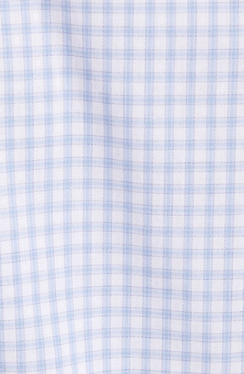David Donahue Slim Fit Check Dress Shirt, Alternate, color,