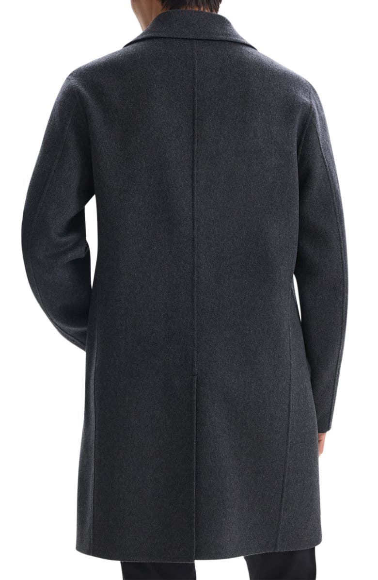 Theory Double Breasted Wool & Cashmere Coat, Alternate, color,