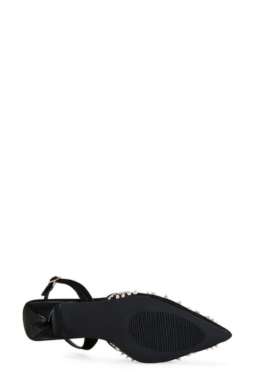 Azalea Wang Valeriy Ankle Strap Pointed Toe Pump In Black