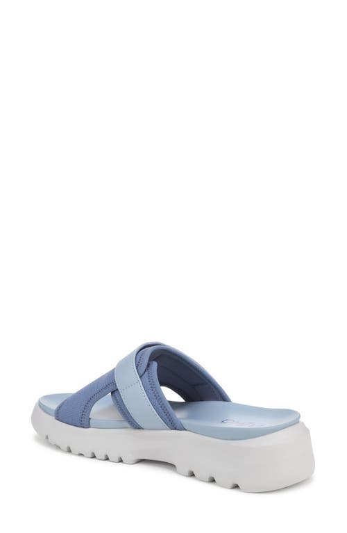 Ryka Women's Brilliant Sport Slide Sandals In Manor Blue