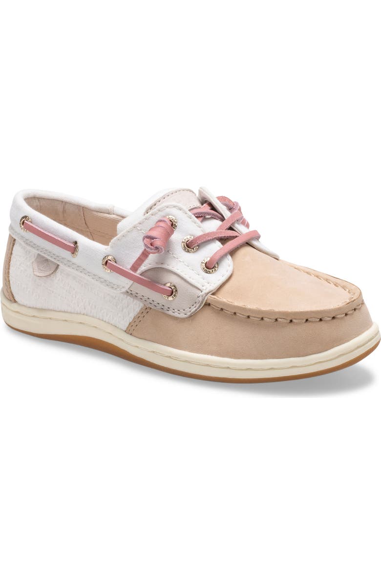 SPERRY TOP-SIDER<sup>®</sup> Sperry Kids 'Songfish' Boat Shoe, Main, color,
